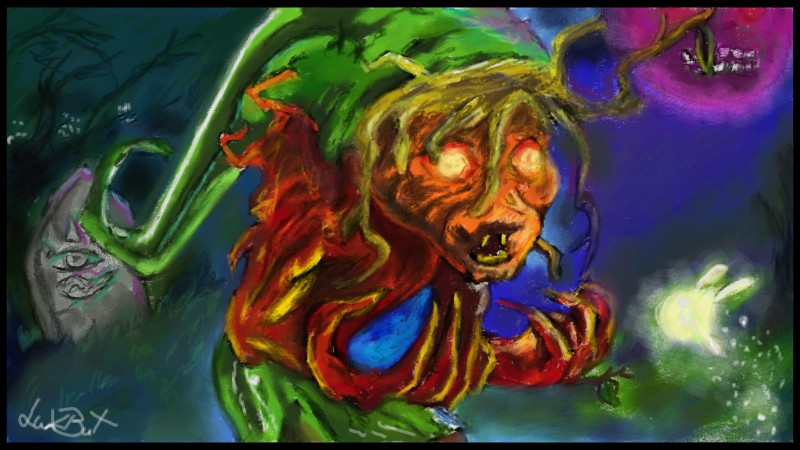 Illustration for article titled Miiverse Is Full Of Great Majora's Mask Fan Art